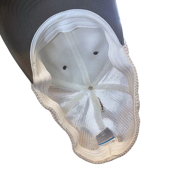 Columbia PFG Fish Flag Mesh Trucker Hat Outdoor Gorpcore Summer Americana July 4 - Picture 5 of 11